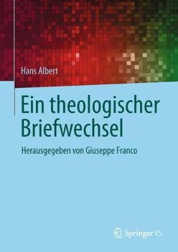 Cover image for Ein theologischer Briefwechsel: Herausgegeben von Giuseppe Franco