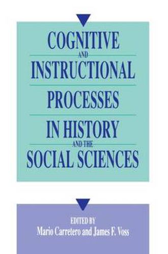Cover image for Cognitive and Instructional Processes in History and the Social Sciences