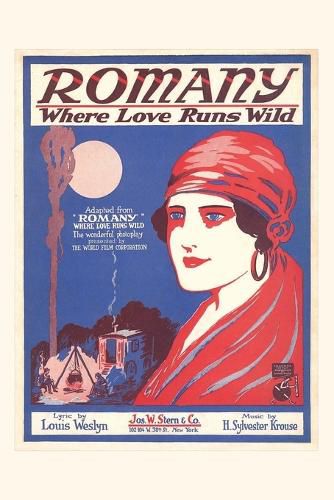 Cover image for Vintage Journal Sheet Music for Romany