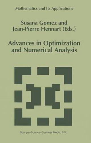 Cover image for Advances in Optimization and Numerical Analysis