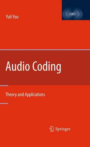 Cover image for Audio Coding: Theory and Applications