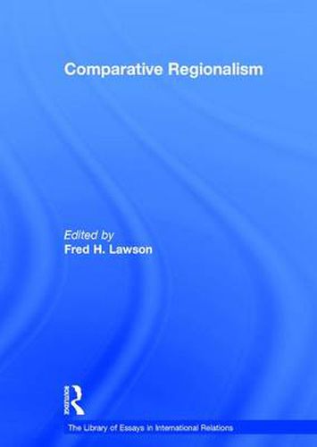 Cover image for Comparative Regionalism