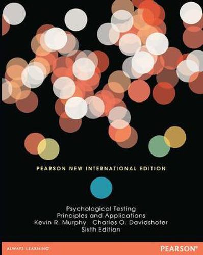 Cover image for Psychological Testing: Pearson New International Edition