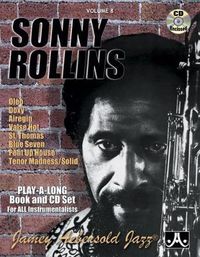 Cover image for Sonny Rollins: Jazz Play-Along Vol.8