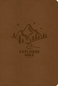 Cover image for KJV Explorer Bible for Kids, Brown Leathertouch, Indexed