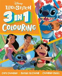 Cover image for Disney Lilo & Stitch: 3 in 1 Colouring