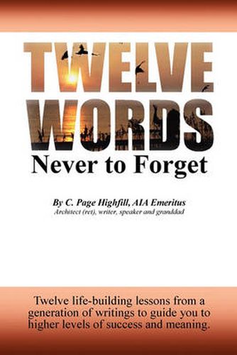 Cover image for Twelve Words Never to Forget