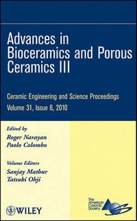 Cover image for Advances in Bioceramics and Porous Ceramics III