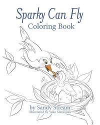 Cover image for Sparky Can Fly - Coloring Book