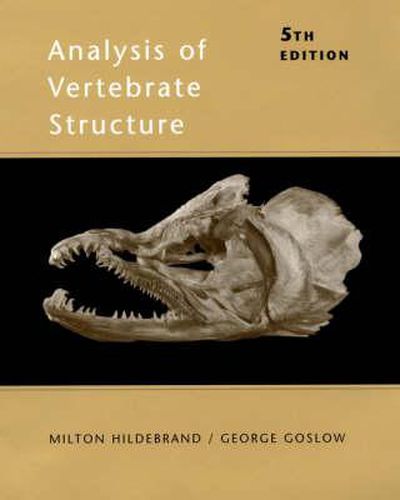 Cover image for Analysis of Vertebrate Structure