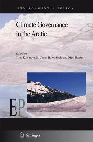 Cover image for Climate Governance in the Arctic