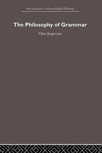 Cover image for The Philosophy of Grammar