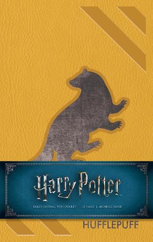 Cover image for Harry Potter: Hufflepuff Hardcover Ruled Journal