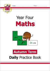 Cover image for KS2 Maths Daily Practice Book: Year 4 - Autumn Term