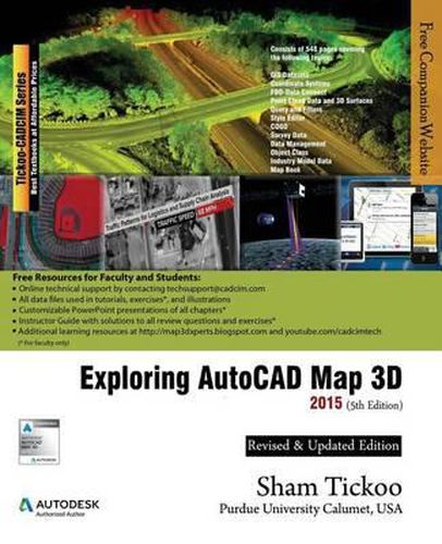 Cover image for Exploring AutoCAD Map 3D 2015