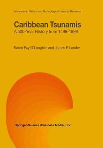 Cover image for Caribbean Tsunamis: A 500-Year History from 1498-1998