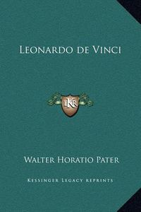 Cover image for Leonardo de Vinci