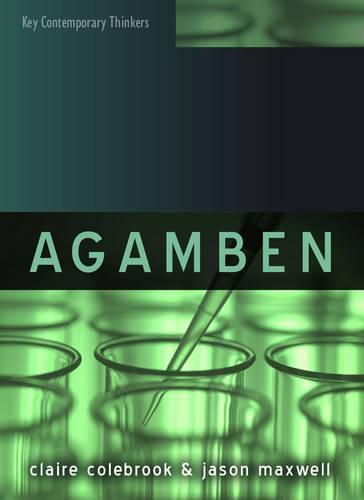 Cover image for Agamben