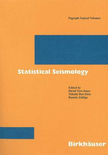 Cover image for Statistical Seismology