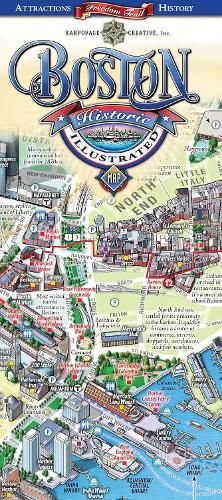 Cover image for Boston Historic Illustrated Map
