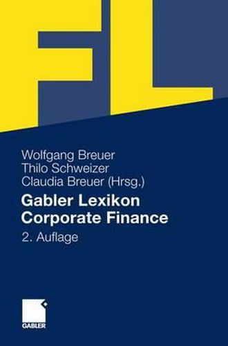 Cover image for Gabler Lexikon Corporate Finance