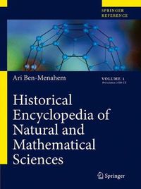 Cover image for Historical Encyclopedia of Natural and Mathematical Sciences