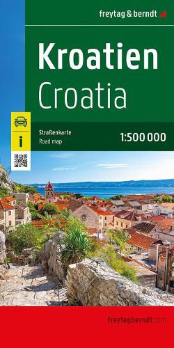 Cover image for Croatia Road Map 1: 500 000