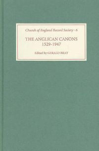 Cover image for The Anglican Canons, 1529-1947