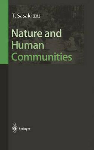 Cover image for Nature and Human Communities