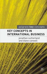 Cover image for Key Concepts in International Business