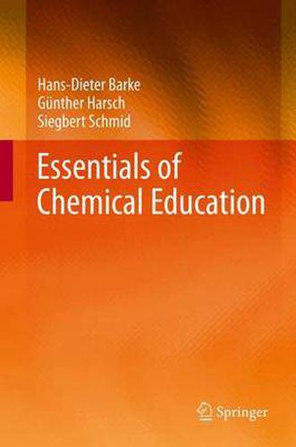 Cover image for Essentials of Chemical Education