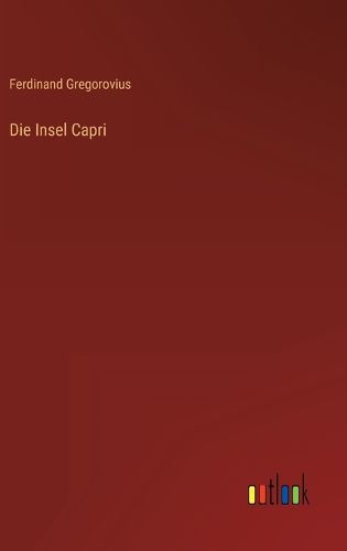 Cover image for Die Insel Capri