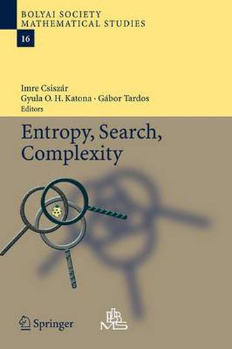 Cover image for Entropy, Search, Complexity