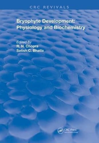 Cover image for Bryophyte Development: Physiology and Biochemistry