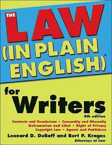 The Law (in Plain English)(R) for Writers