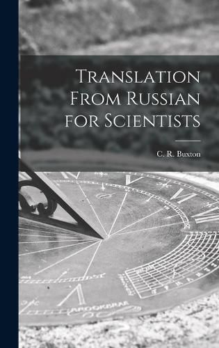 Cover image for Translation From Russian for Scientists