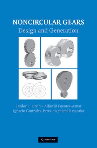 Cover image for Noncircular Gears: Design and Generation