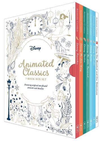 Cover image for Animated Classics: 7-Book Box Set (Disney)