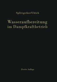 Cover image for Wasseraufbereitung im Dampfkraftbetrieb