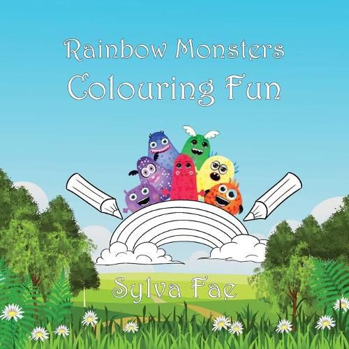 Cover image for Rainbow Monsters Colouring Fun