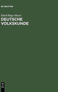 Cover image for Deutsche Volkskunde