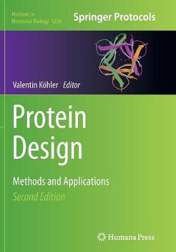 Cover image for Protein Design: Methods and Applications