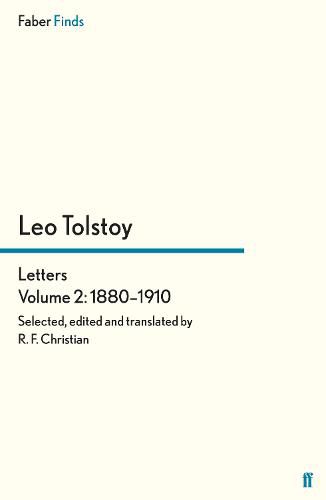 Cover image for Tolstoy's Letters Volume 2: 1880-1910