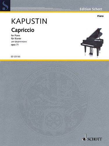 Cover image for Capriccio op. 71