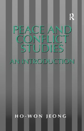 Cover image for Peace and Conflict Studies: An introduction