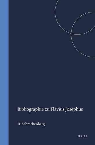 Cover image for Bibliographie zu Flavius Josephus