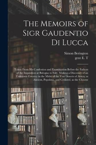 Cover image for The Memoirs of Sigr Gaudentio di Lucca