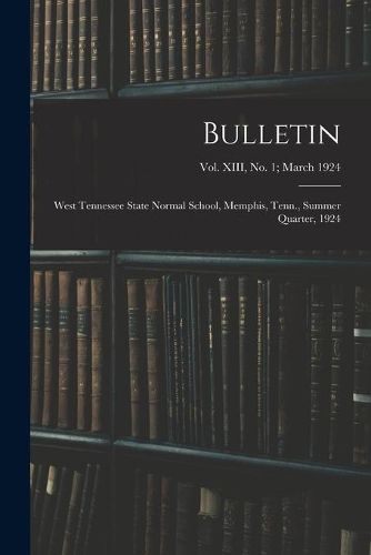 Cover image for Bulletin