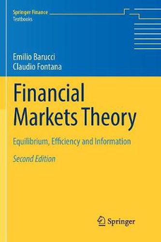 Cover image for Financial Markets Theory: Equilibrium, Efficiency and Information
