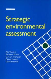 Cover image for Strategic Environmental Assessment